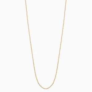 🆕 Stella & Dot 30” Delicate Ball Chain Necklace